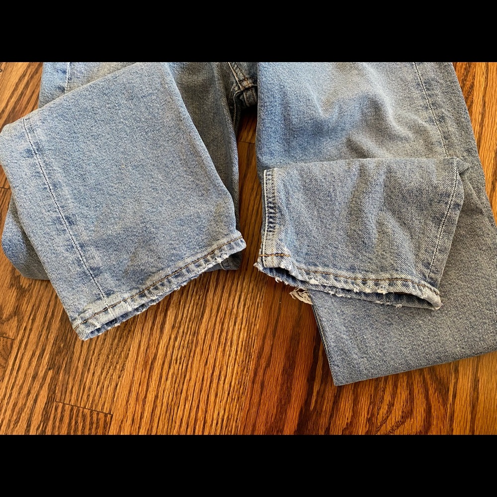 Agolde Riley High Rise Straight Crop size 27 - Picture 9 of 12